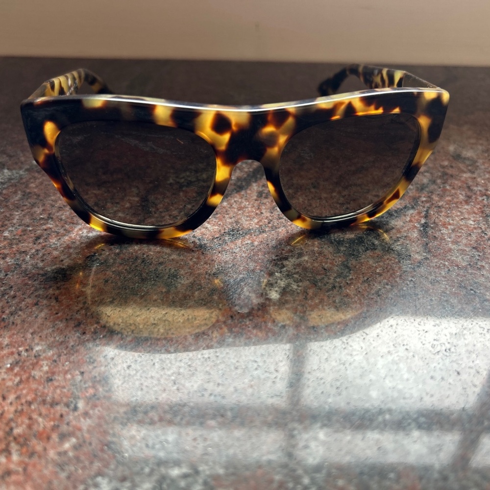 Miu Miu sunglasses tortoise aviator style